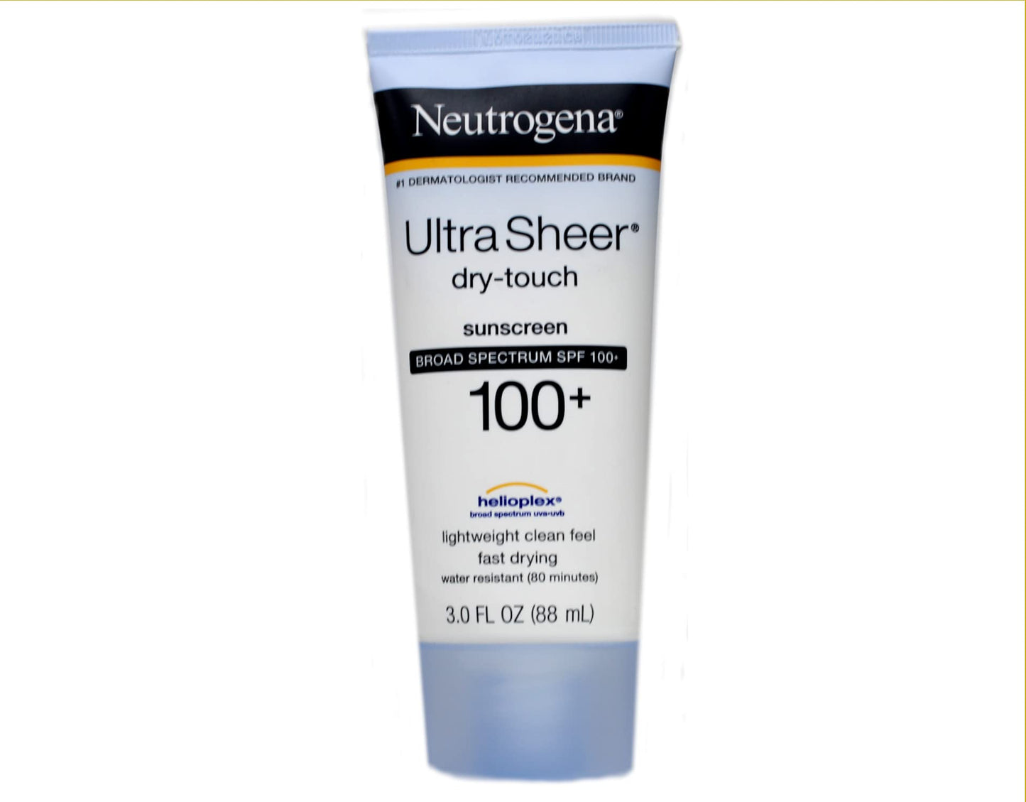 Neutrogena Ultra Sheer Dry-Touch Water Resistant and Non-Greasy Sunscreen Lotion with Broad Spectrum SPF 70, 3 Fl Oz (Pack of 1)