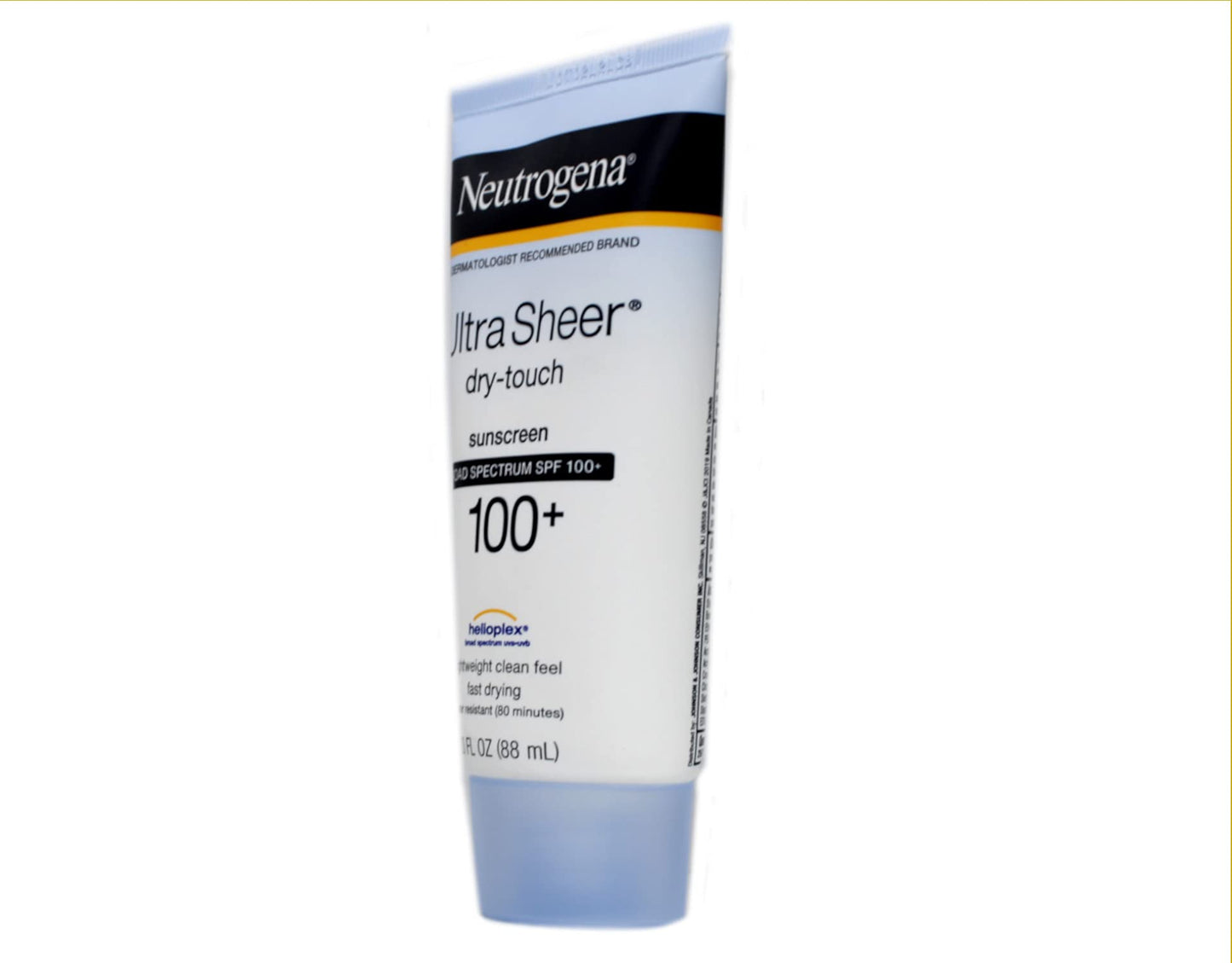 Neutrogena Ultra Sheer Dry-Touch Water Resistant and Non-Greasy Sunscreen Lotion with Broad Spectrum SPF 70, 3 Fl Oz (Pack of 1)