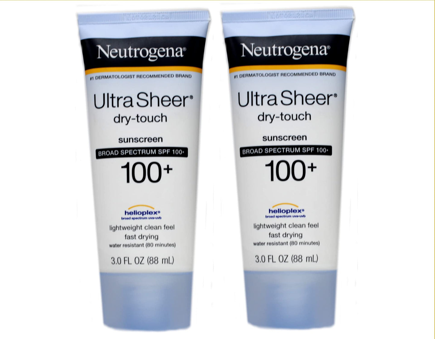 Neutrogena Ultra Sheer Dry-Touch Water Resistant and Non-Greasy Sunscreen Lotion with Broad Spectrum SPF 70, 3 Fl Oz (Pack of 1)