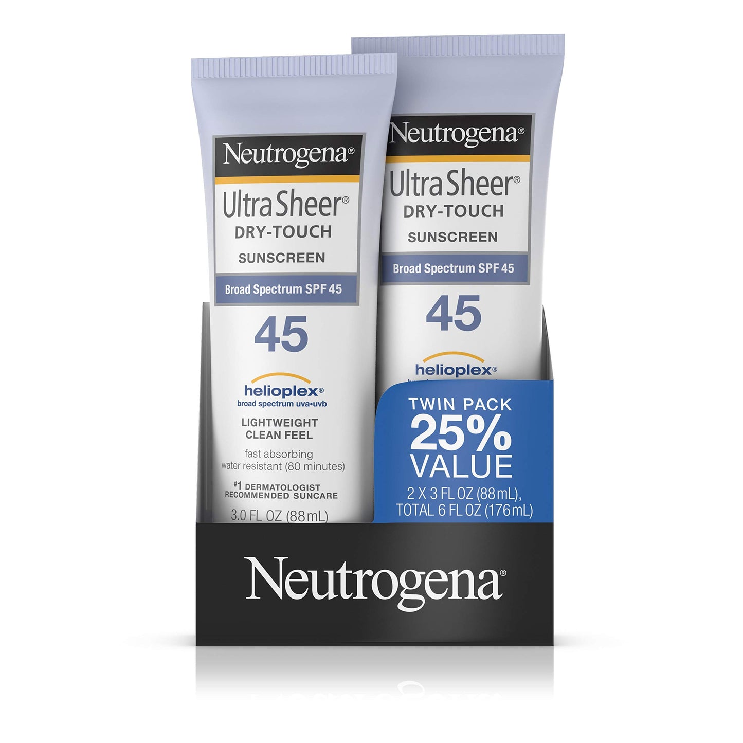 Neutrogena Ultra Sheer Dry-Touch Water Resistant and Non-Greasy Sunscreen Lotion with Broad Spectrum SPF 70, 3 Fl Oz (Pack of 1)